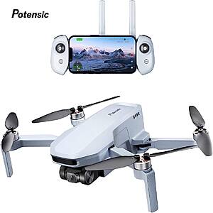 Potensic Atom SE GPS Drone 4KM Transmission 4K EIS 29-Min Flight 245g Lightweight $137.3 + Free Shipping