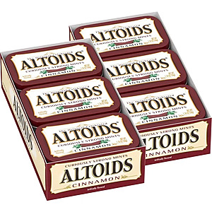 ALTOIDS Cinnamon Breath Mints, 1.76 oz. (Pack of 12) $25.3