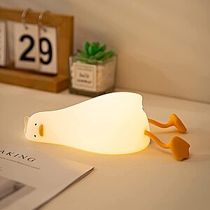 Amazon – HAPPYBAG Rechargeable Duck Night Light - $8.49 w/ Code