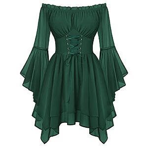 Amazon – Scarlet Darkness Renaissance Corset Mini Dress - $17.50 w/ Code