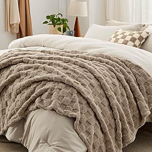 5-Piece Bedsure Comforter Set w/ Throw Blanket & Pillow (Various Sizes & Colors) from $23.99 + Free Shipping w/ Prime or on $35+