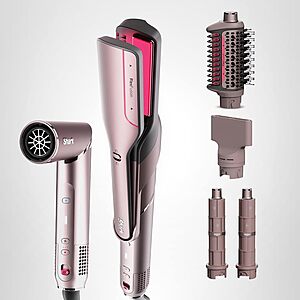 Shark FlexFusion Ceramic Air Styler & Straightener + Curler (Cosmic Blush) $299.00 + Free Shipping