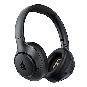 wegear Foldable Hybrid Active Noise Cancelling Over-Ear Bluetooth Headphones w/ 60-Hr Battery Life (Black) $18.99 + Free Shipping w/ Prime or on $35+