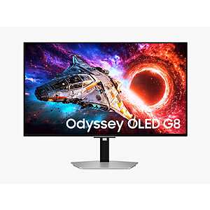 [Samsung EPP/EDU] 32" Odyssey G80SH 4K OLED 240Hz 0.03ms Gaming Monitor w/ 98W USB-C $699.99 + Free Shipping