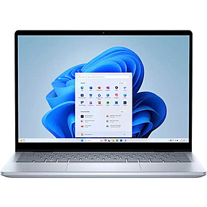 Dell Inspiron 14: 14" 2K Touchscreen, Intel Core 5 Series 1 120U, 16GB Memory, 512 GB Storage [YMMV] $267.99