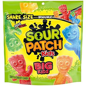 [SnS, AC] $2.77 | 12-Oz Sour Patch Kids Soft & Chewy Candy (Big Kids) at Amazon