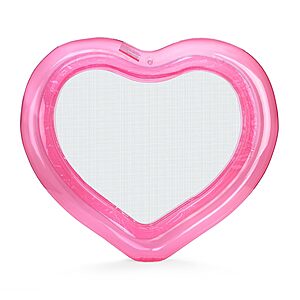FUNBOY Heart Mesh Water Hammock Pool Float (Pink) $24.65 + Free Shipping w/ Prime or on $35+