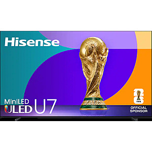 Hisense - 100" Class U7 Series MiniLED QLED UHD 4K Smart Google TV (2025) for $2151