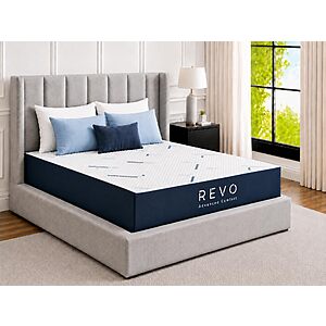 REVO 12 Inch Gel Memory Foam Mattress, King, Medium $264.04