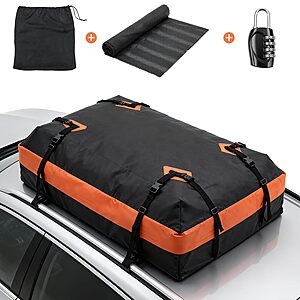 15 Cu. Ft. DUMOS Waterproof Car Roof Bag Cargo Carrier (Yellow) $29.97 + Free Shipping w/ Prime or on $35+