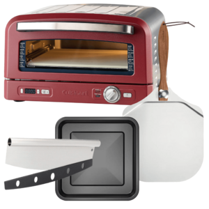 Cuisinart Pizza Oven with Peel & Cutter (Brick Red) $119.99 + Free Shipping