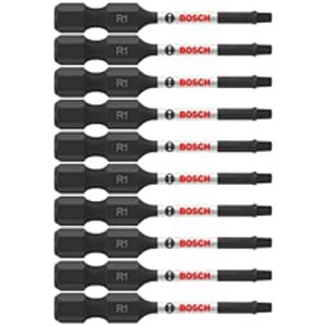 $5.51* | 10-Pc Bosch Impact Tough 2" Square #1 Power Bits at Amazon