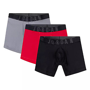 3-Pack Jordan Men's Flight Modal Boxers (Gym Red) $20.97 + Free Shipping