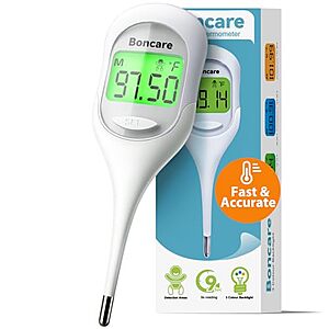 [AC] $8.99* | 2 × Boncare Large Display Digital Basal Body Thermometer ($4.50 each) at Amazon