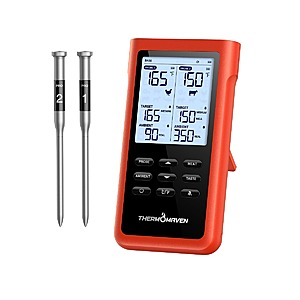 ThermoMaven X2 Wireless Meat Thermometer w/ 2 Probes $40 + Free S&H