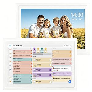 [Prime] 10.1" TIKVITO Wall Plan Touch Screen WiFi Digital Calendar $39.99 + Free Shipping