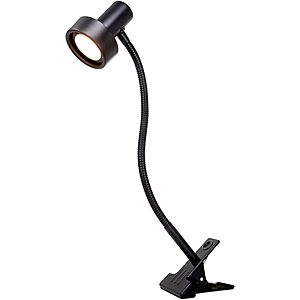 16" O'Bright Luxor Dimmable LED Clip-On Desk Lamp (Black) $14.87 + Free Shipping w/ Prime or on $35+