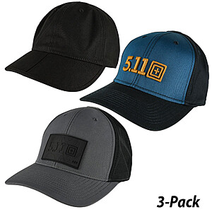 3-PACK: 5.11 Caps (Various) $18 + Free Shipping