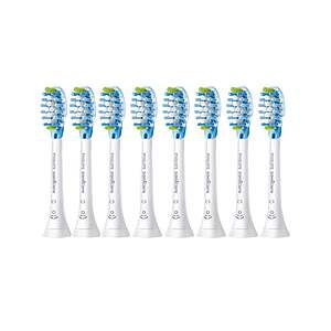 Philips Sonicare C3 Two-in-One Replacement Electric Toothbrush Heads, Soft Bristle, Plaque Removal and Whitening, 8-pack $49.99 + $1.99 shipping White or Black Costco.com