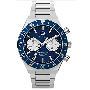 Timex® Chronograph 'Q Timex Continental' Men's Watch TW2Y55900 $207