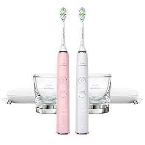 Philips Sonicare DiamondClean Rechargeable Toothbrush, 2-pack $179.99 Gray, Black or Pink $9.99 shipping Costco.com