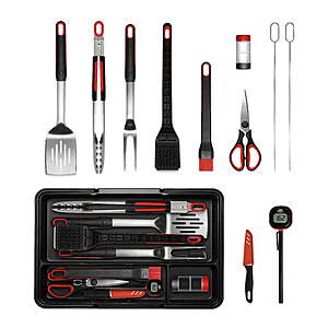 Expert Grill Essential 12-Piece BBQ Tool Set for Easy Cooking $20.92