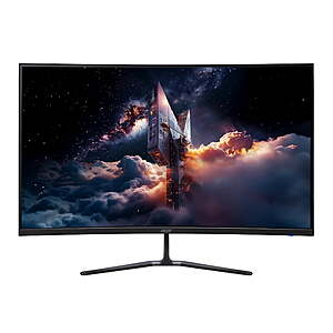 Acer Nitro ED0 Series Gaming Monitor 27" 1920 x 1080) Curved Full HD Widescreen with AMD FreeSync Technology, 180Hz ED270R S3biip $85.68