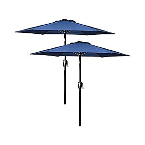 Woot - Simple Deluxe 2-Pack 7.5' Patio Umbrellas - $49.99
