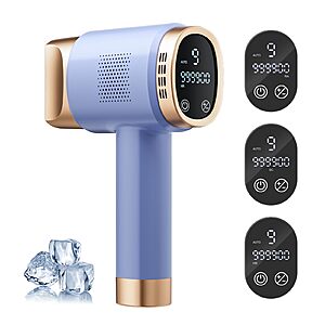 IPL Laser Hair Removal for Women and Men, Sapphire Ice-Cooling Painless $35.99