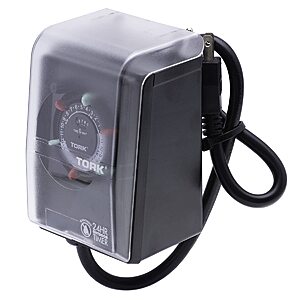 15-Amp Indoor/Outdoor Heavy Duty Plug-In Mechanical Timer $15.99 + Free Shipping w/ Prime or on $35+