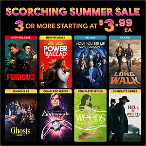 Fanflix: Digital Titles $3.99 wyb 3+ and code