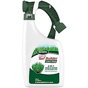 $10.12 | Scotts Liquid Turf Builder Lawn Food, 2,000 sq. ft. at Amazon
