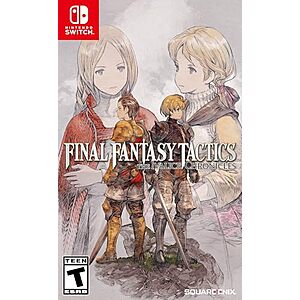 $34.99* | Final Fantasy Tactics: The Ivalice Chronicles (NSW/PS5, Amazon Edition) at Amazon