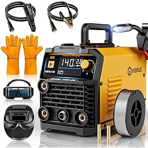 $78.99* | VIGRUE 140A 110V 3-in-1 MIG/Flux Core/Stick Welder Set at Amazon