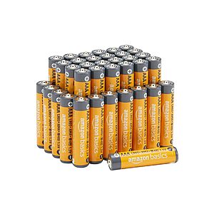 Select Accounts: 36-Count Amazon Basics AAA 1.5V Alkaline Batteries $8.88 w/ S&S + Free Shipping w/ Prime or on $35+