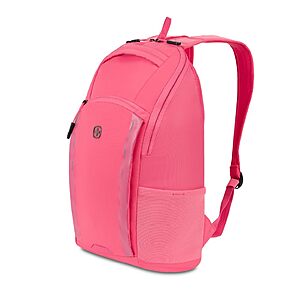 $21ac AMAZON Pink SwissGear 8117 Laptop Backpack, Black, 17.75 In