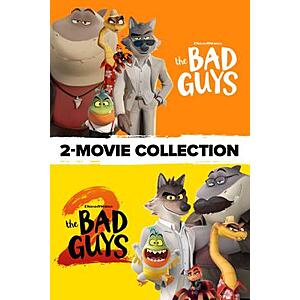 The Bad Guys 2-Movie Collection (4K UHD Digital Films; MA) $9.99 via AppleTV