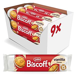 [SnS] $3.77* | 9-Pack 5.29-Oz Lotus Biscoff Sandwich Cookies (Vanilla Cream) at Amazon (41.9￠ each)
