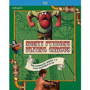 [YMMV, AC] $41.29* | Monty Python's Flying Circus: The Complete Series 1-4 (Blu-ray) at Amazon