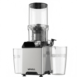 WHALL Cold Press Juicer Machine, Slow Masticating Machines with 4" Extra Large Feed Chute, Reverse Function, Soft & Hard Models 180W $64.19