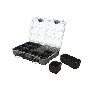 Keter Stack N' Roll Camping Gear Organizer, Portable Storage Organizer $24.99