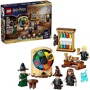 $11.87* | 124-Pc LEGO Harry Potter Hogwarts Castle: Sorting Hat Ceremony at Amazon