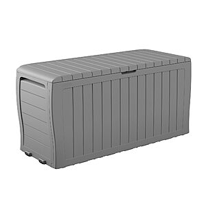Keter Marvel 71 Gal Outdoor Storage Box for Patio and Pool Accessories, various colors, from $54.99