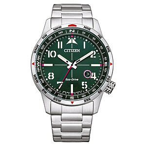 Citizen Men's Weekender Eco-Drive Green Dial Watch (BM7551-50X) - $155.00 + Free Shipping @ Walmart
