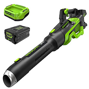Greenworks 180 MPH/660 CFM 60V Cordless Handheld Leaf Blower, 2.5 ah Battery and Charger Included $149.99
