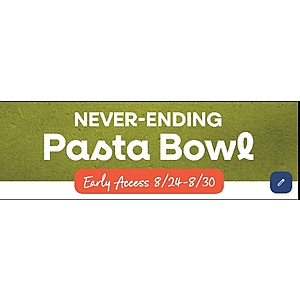 Olive Garden Neverending Pasta Bowl 🍝 returns