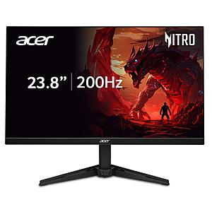 23.8" Acer Nitro 1080p 200Hz IPS Gaming Monitor $83.19 + Free Shipping