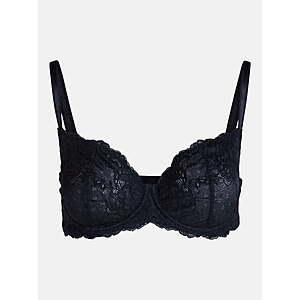 Joyspun Women's Two-Tone Lace Balconette Bra (Black) $5.99 + Free Shipping w/ Walmart+ or on $35+