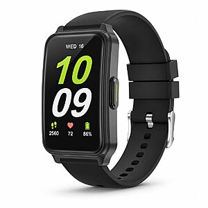 MFVLP 1.57" Fitness Tracker Watch w/ Call Function, Heart Rate & SpO2 Monitoring, 120 Sports Modes & Sleep Tracking $9.99 + Free Shipping w/ Prime or on $35+