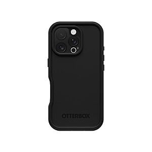 $14.99 | OtterBox iPhone 16 Pro FRE Series Waterproof iPhone Case - Black at Woot!